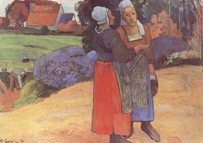 Paul Gauguin Breton Peasants (mk09)